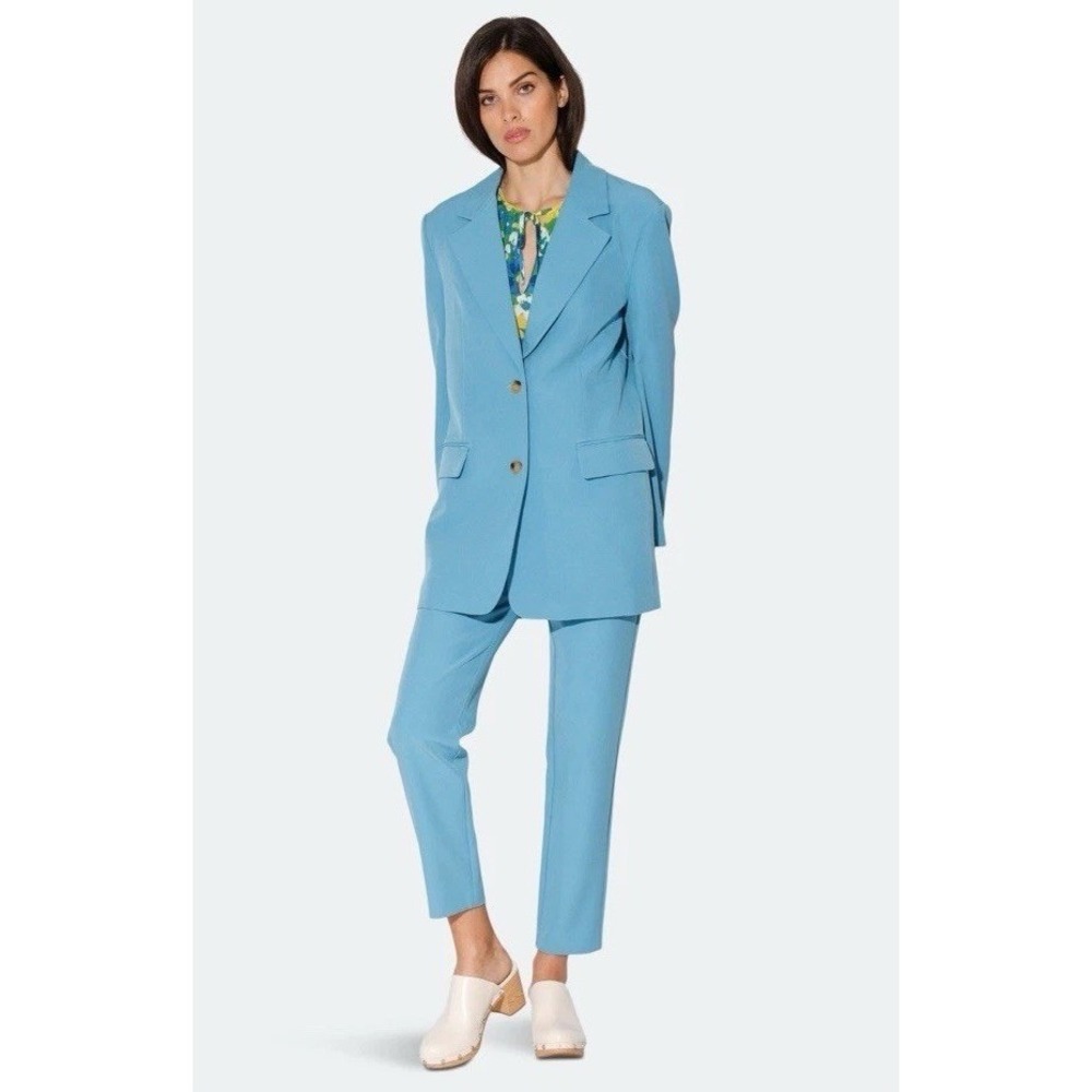 $288 Walter Baker Kira Oversized Crepe Blazer Size S